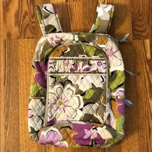 Vera Bradley backpack with laptop sleeve